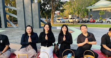 ร่วมกิจกรรมทำบุญตักบาตรพระสงฆ์ 9 รูป ในโครงการลานวัฒนธรรมสืบสานศาสตร์และศิลป์ไทเลย ร่วมกิจกรรมทำบุญตักบาตรพระสงฆ์ 9 รูป ในโครงการลานวัฒนธรรมสืบสานศาสตร์และศิลป์ไทเลย