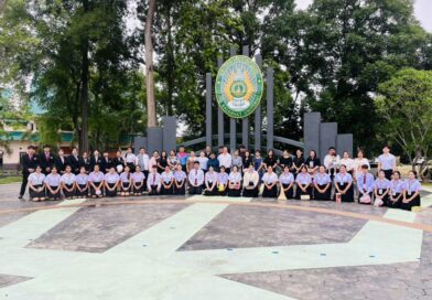 ร่วมกิจกรรมทำบุญตักบาตรพระสงฆ์ 9 รูป ในโครงการลานวัฒนธรรมสืบสานศาสตร์และศิลป์ไทเลย