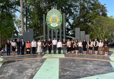 ร่วมกิจกรรมทำบุญตักบาตรพระสงฆ์ 9 รูป ในโครงการลานวัฒนธรรมสืบสานศาสตร์และศิลป์ไทเลย