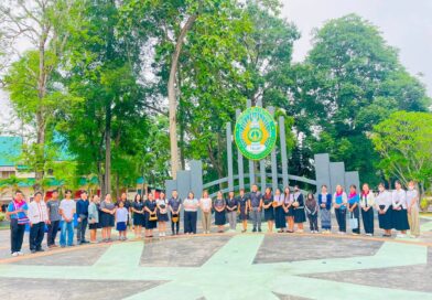 ร่วมกิจกรรมทำบุญตักบาตรพระสงฆ์ 9 รูป ในโครงการลานวัฒนธรรมสืบสานศาสตร์และศิลป์ไทเลย