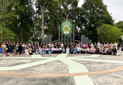 ร่วมกิจกรรมทำบุญตักบาตรพระสงฆ์ 9 รูป ในโครงการลานวัฒนธรรมสืบสานศาสตร์และศิลป์ไทเลย