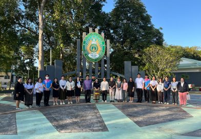 ร่วมกิจกรรมทำบุญตักบาตรพระสงฆ์ 8 รูป ในโครงการลานวัฒนธรรมสืบสานศาสตร์และศิลป์ไทเลย